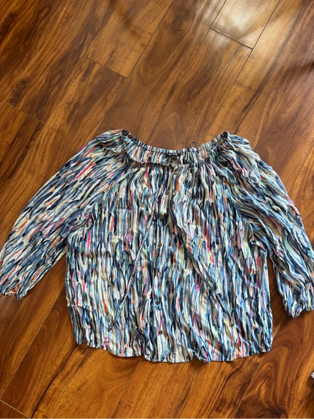 NIC+ZOE stripped blouse